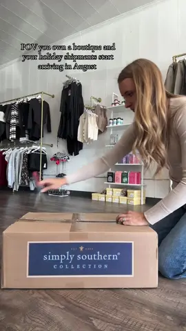 And we started ordering in January 😆 #outfitinspo #otmboutique #christmas #boutique #boutiqueowner