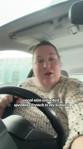 Does anyone else like to do overly French accent sometimes? #fyp #subaru #wlw #frenchaccent #vocalstim 