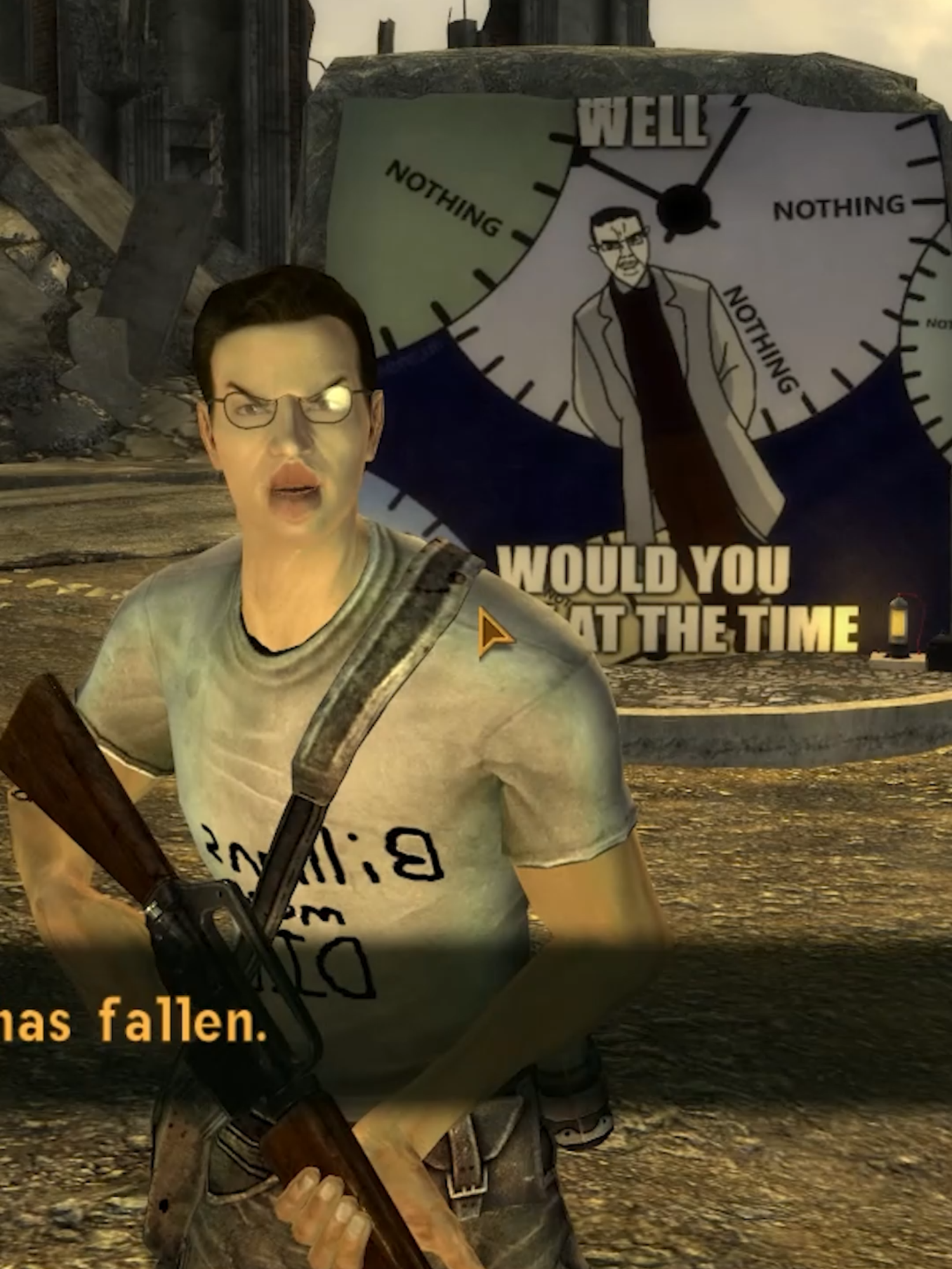 Nothing Ever Happens #falloutnewvegas #fallout #fallouttvshow #falloutmods  #falloutmemes #fallout76 #fallout4 #fallout3