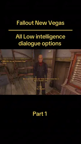 Where’s the leak ma’am ? #fallout #falloutnewvegas #gamingvideos #fallout4 #rpggame 