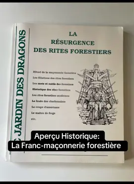 LA FRANC-MAÇONNERIE FORESTIÈRE -Aperçu Historique #fyp #FrancMaçonnerie #freemasons #secret #Histoire 
