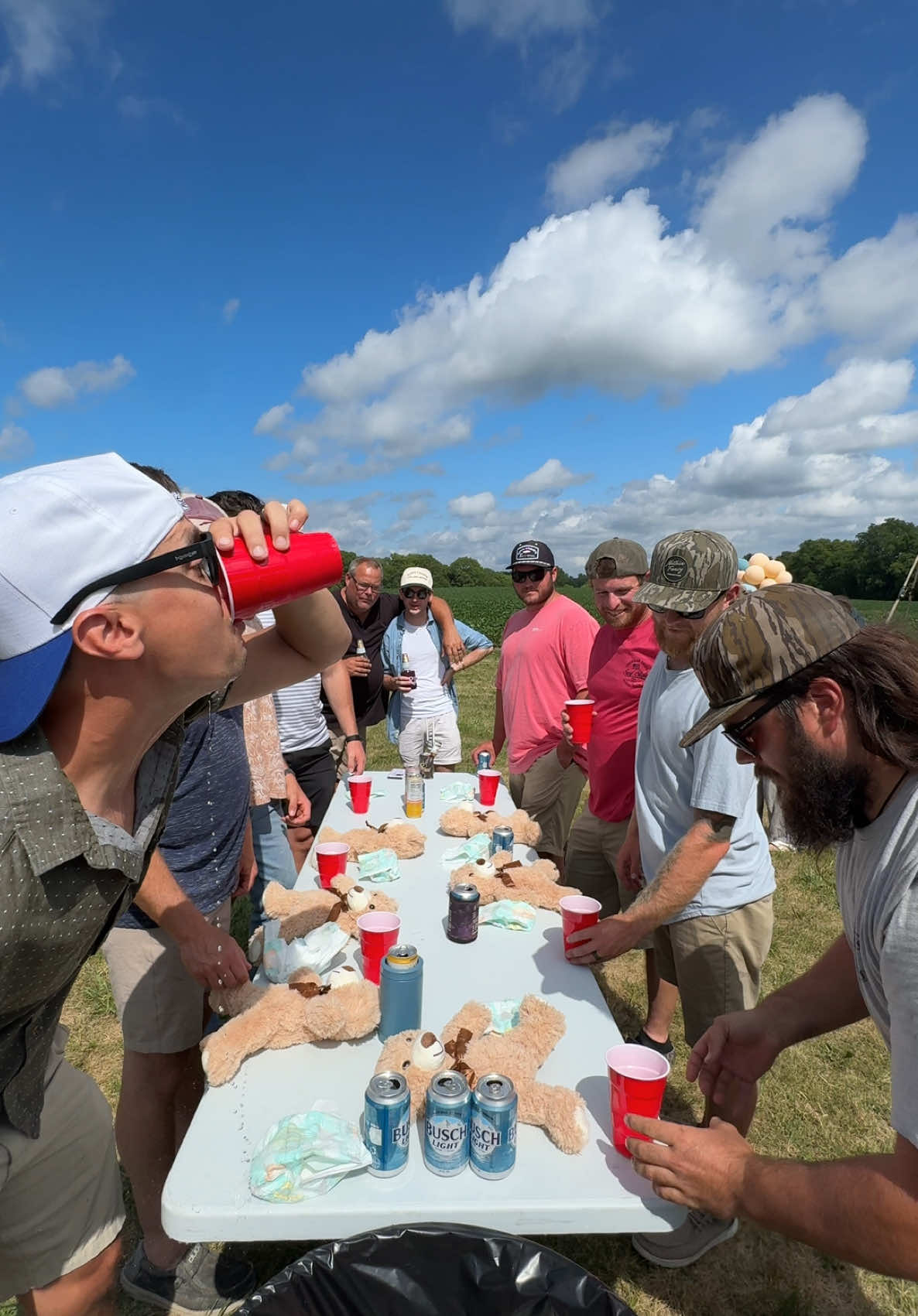 flip cup at your baby shower is a must 😂 #babyshower #game #fyp 