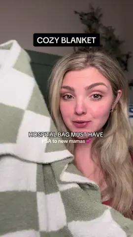 Seriously the BEST 👏 #hospitalbagessentials #newmom #MomsofTikTok #softblanket #pregnant 