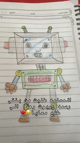 كم تقييمكم للرسمه👏🏼#مدرسه #صف #اول #ابتدائي #الشعب_الصيني_ماله_حل😂😂 #اكسبلور #explore #ff 