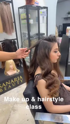 #hairstyle #hairextensions #hairextension #makeup 