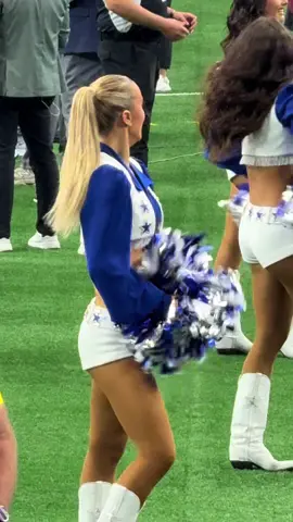 Dallas Cowboys Cheerleaders America’s Sweethearts DCC at AT&T Stadium in Arlington, Texas.  #AmericasSweethearts #netflix #dcc #thunderstruck #nfl Week 2 Home Opener against the NY Giants. Winston Wilson skattebo dart