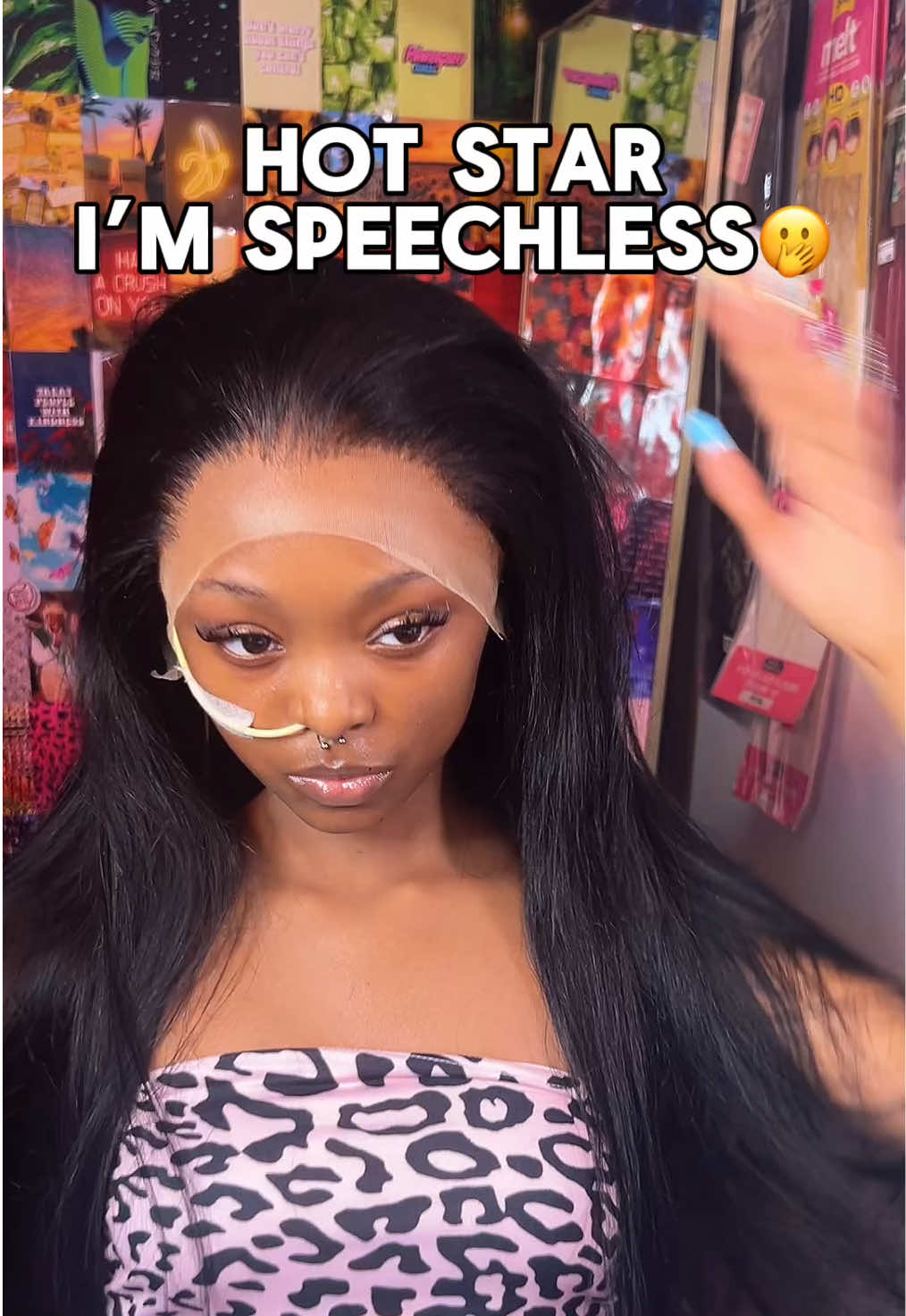 Finally got my jet black hair  😍😍@Hot Star Hair #wiginstall #LanguageLearning #jetblackhair #jetblackwig 