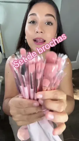 Set de brochas de maquillaje #setdebrochas #brochasdemaquillaje #brushesmakeup 