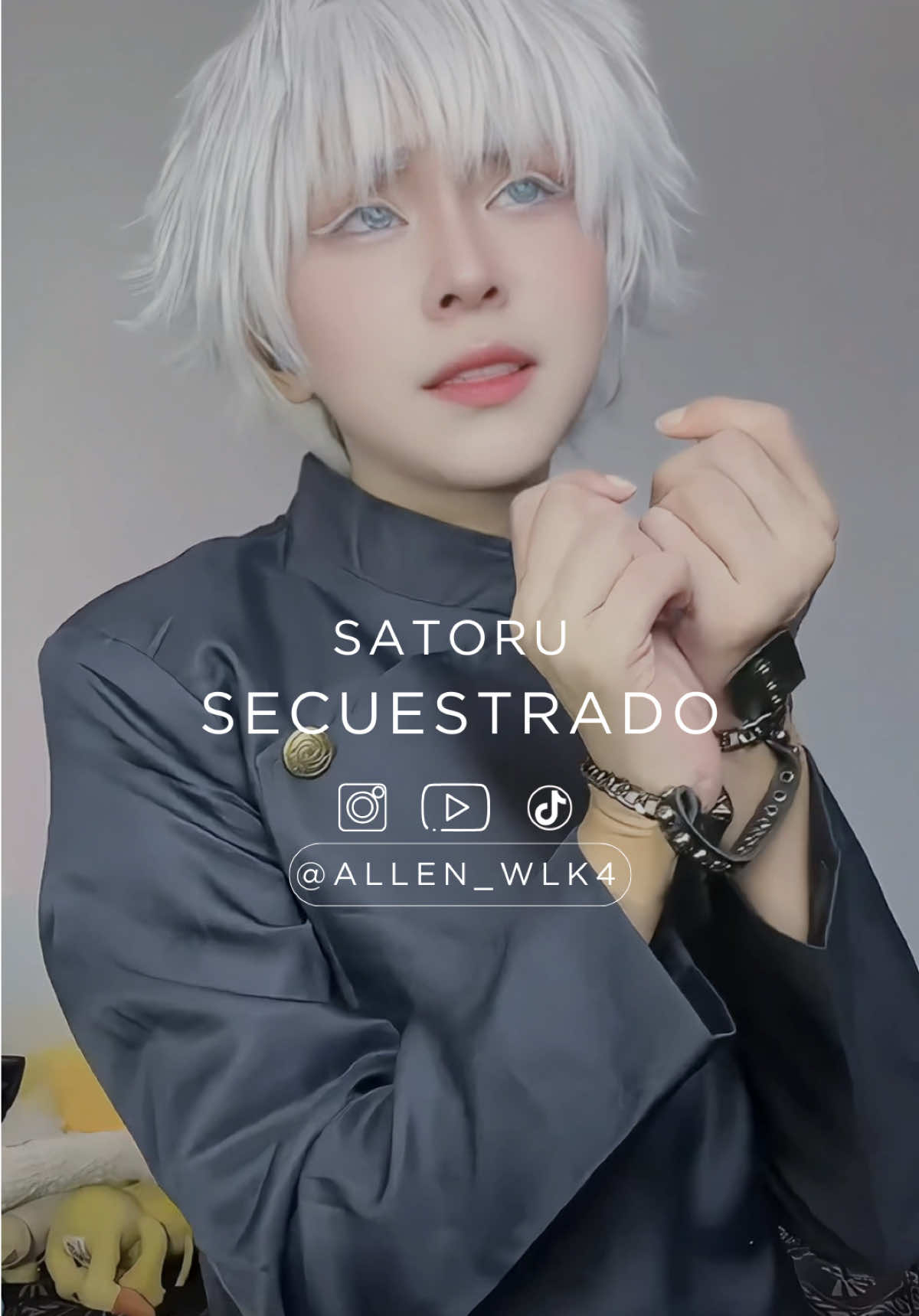 Satoru todo delulu cuando lo secuestre Suguru  #jujutsukaisen #sugurugeto #satorugojo #satoruxsuguru #sugurucosplay 