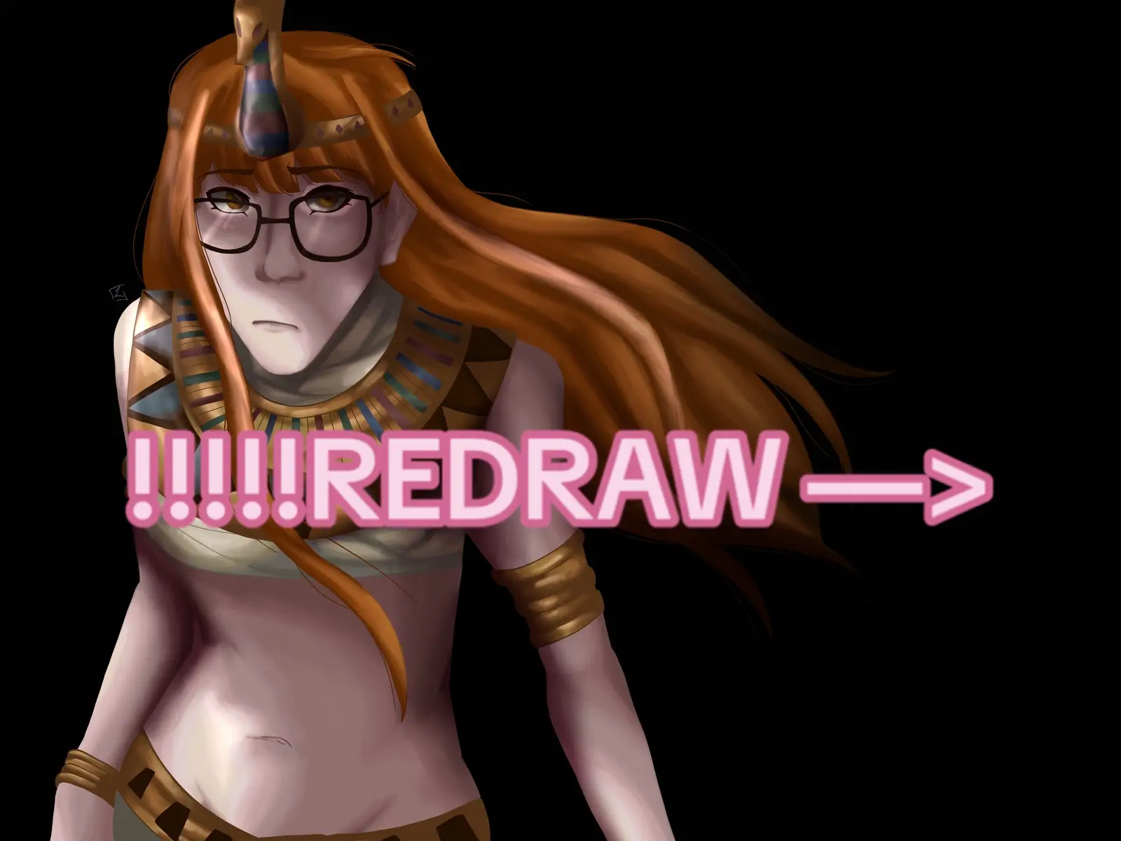 FUTABA REDRAW!!! First one is from February #persona5 #futabasakura #futaba #fanart #art 