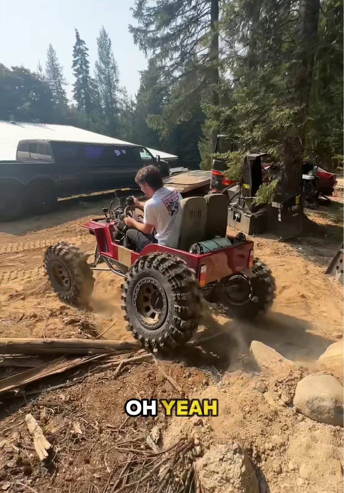 We have a major update coming soon for the mini jeep! #grindhardplumbingco 