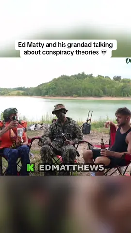 Ed Matty and his grandad talking about conspiracy theories 💀 #edmatthews #edmatthewstokky #fyp 