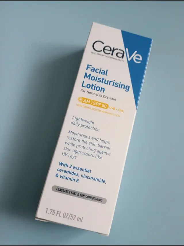 ♥️ LOREALISTAR ♥️ 💙 CERAVE 💙 💛 FACIAL MOISTURISING LOTION 💛 For a quicker routine then this CeeaVe Facial Moisturising  routine is great. It combines your moisturiser and Spf together. I know I will be protected with SPF 50 It's lightweight and non-greasy Leaves no white residue. Absorbs quickly and easily  Allergy Tested Protects your skin and feels hydrated for upto 24 hours  @lorealparis  @CeraVe UKI  #lorealistarceravesupernova  #lorealistaruk  #skincare  #ceraveuki  #ad