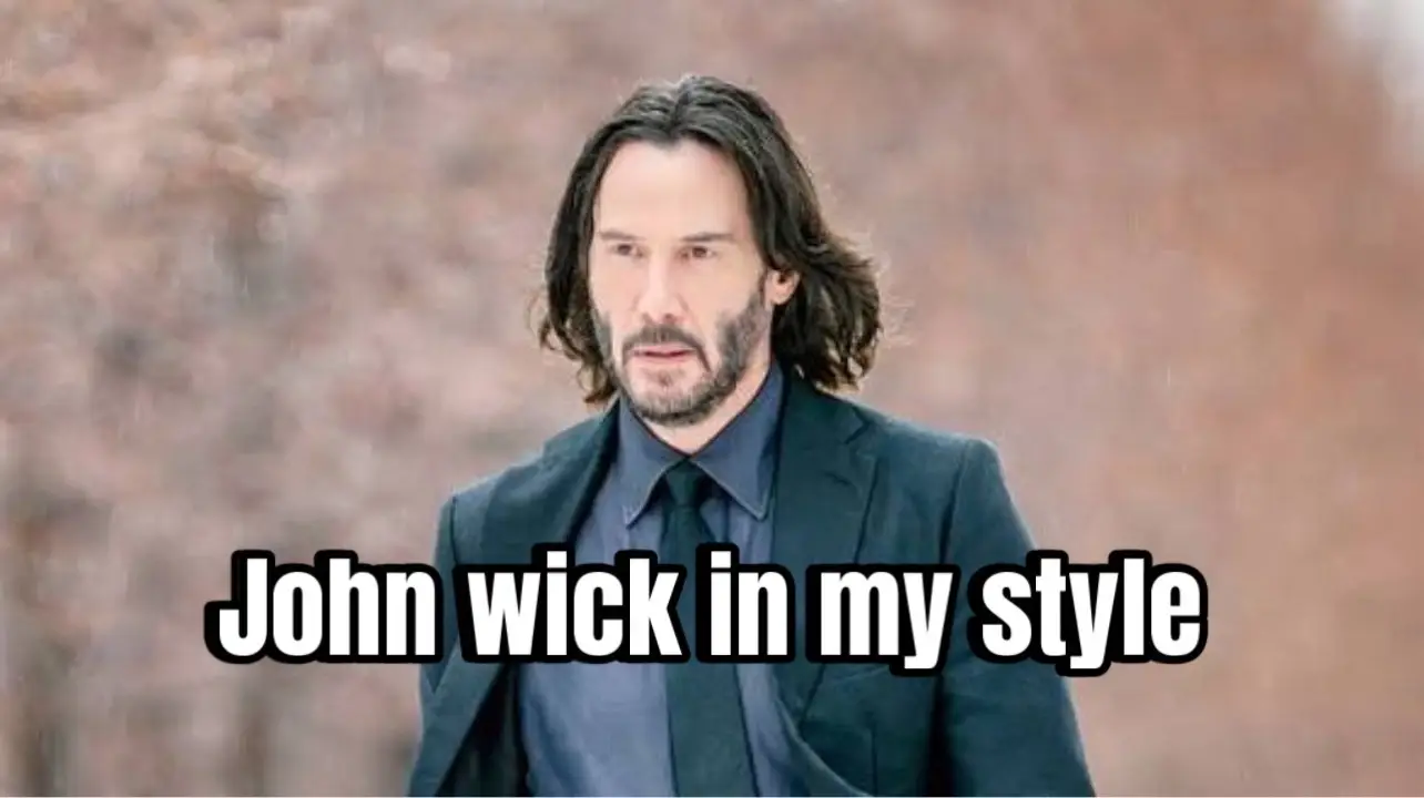 The baba yaga , the legend himself , John wick , killer , and loving husband in my style #johnwick #art #aura #fyp #cartoon 