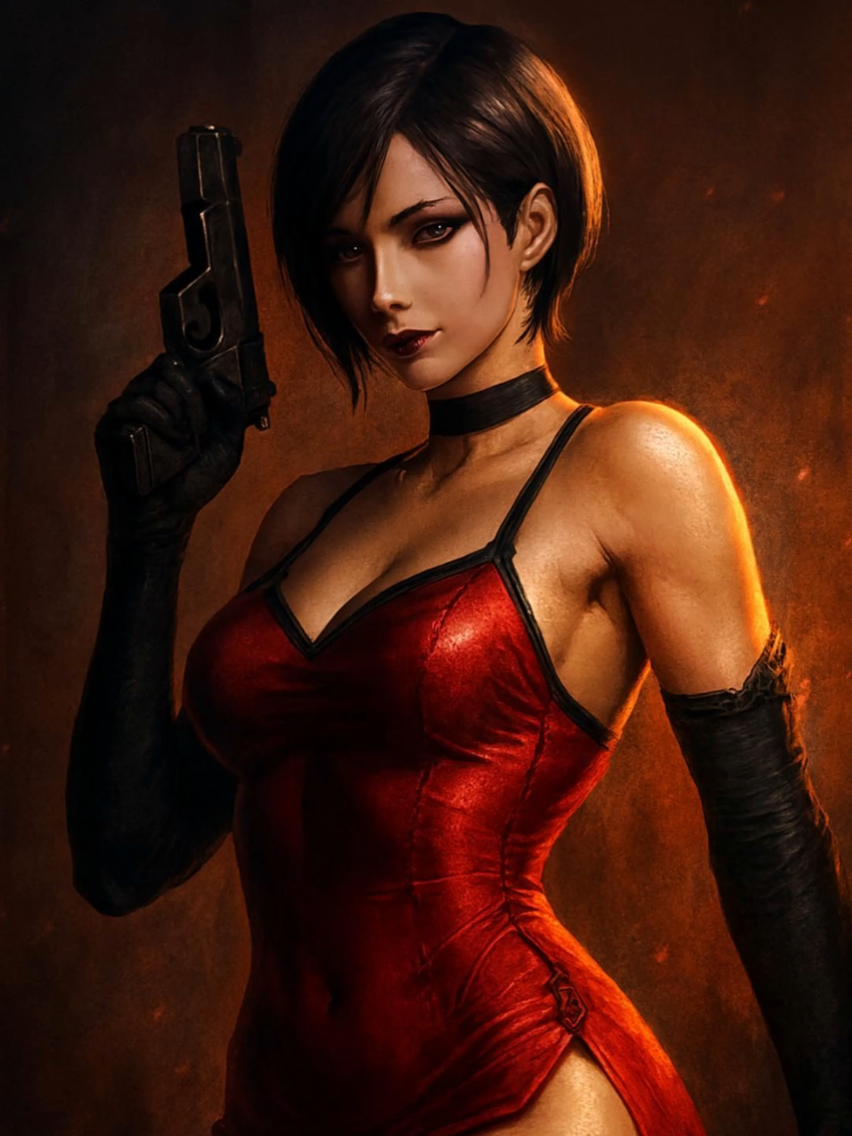 Esa madre me pegó un susto feo #residentevil #2 #remake #viral #fyp 