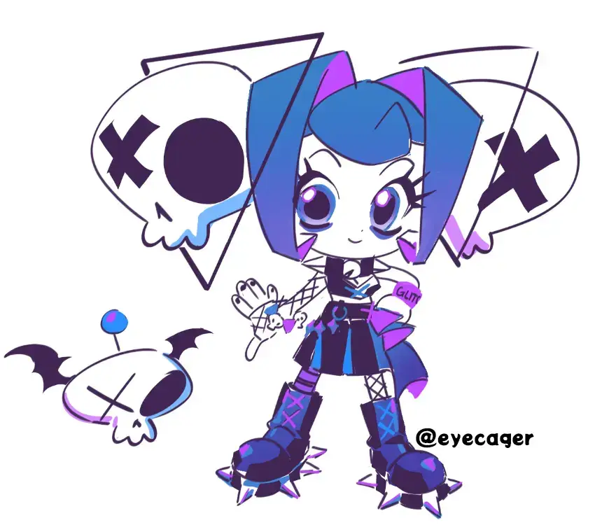This awesome Glitch Guinevere was made by KoG's incredible art director, @eyecager