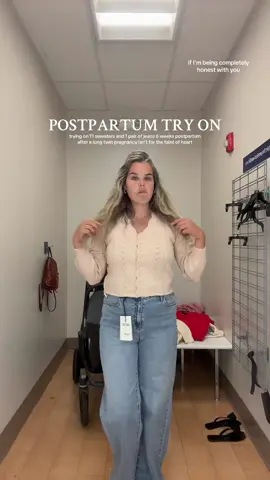 My reminder that postpartum recovery isn’t linear and shouldn’t be rushed 🤍   #marshallsfinds #postpartumrecovery #tryonhaul #postpartumbody #twinmom 