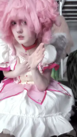 I'm a cis dude the t1ts are fake #madokamagica #madokacosplay #viral #cosplay #fyp 
