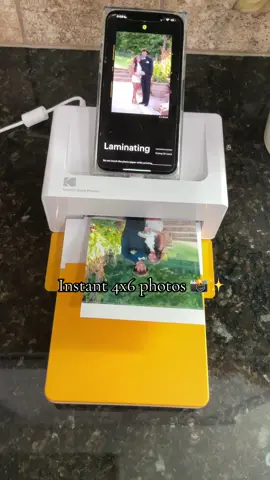 The Kodak Dock Plus 4x6 instant photo printer 📸 is the easiest way to print smudge-free photos straight from your phone. Just dock + print while charging 🔋. Perfect for school projects, gifts, scrapbooks & everyday memories. #KodakDockPlus #InstantPhotoPrinter #PhotoPrinter #PrintYourMemories #tiktokshopcreatorpicks 