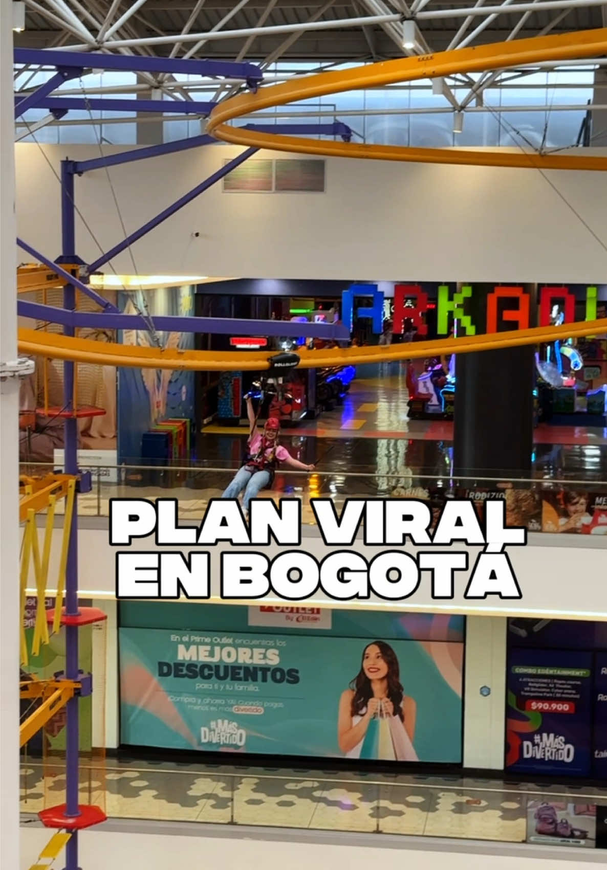EL PLAN MÁS VIRAL AHORA A UN SÚPER PRECIO ENTRE SEMANA @ElEdénCentroComercial @Edéntainment  ¡Aquí no hay límites, solo diversión ilimitada! 🎉 Con un solo pase disfruta de: 👉 Trampoline Park 👉 Teatro de Realidad Virtual 👉 Cyber Arena de competencia 👉 Ropes Course 🧗‍♀️ 👉 Simulador de Realidad Virtual 👉 Roll Glider ✨ 🔥 2 horas por $49.900 🔥 3 horas por $59.900 📍 Encuéntralo en Centro Comercial El Edén, Av. Boyacá con 12 🗓️ Vigente hasta el 31 de octubre (no aplica semana de receso). ¿Listo para un plan MásDivertido? 🎡🙌 #PlanesBogota #Ahorradores #PlanesAmoryamistad #publicidad #planesofinstagram  