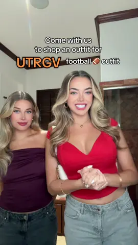 it’s always fun shopping for the games 🧡 and tips on where to find cute outfits #utrgv #utrgvfootball #footballoutfits #outfitinspo