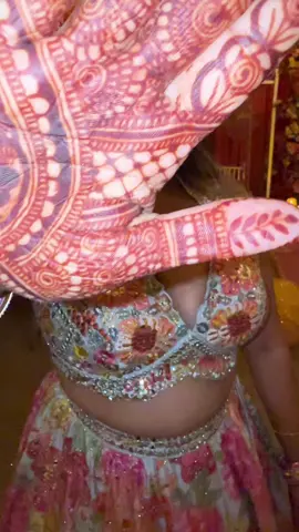 Mehendi Night Outfit #mehendi #henna #lehenga #wedding #marriage #fyp #colorful #Love #couple 