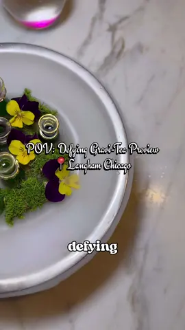 Wicked inspired tea. #chicagotiktok #chicagohotel #chicagofood