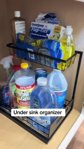 Under Sink Organizer, Pull Out#under #sink #organizer #sinkorganizer #kitchentok 