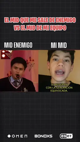 El Mid que te toca vs el Mid enemigo  #dota2 #meme #nepal #generacion #dotamemes 