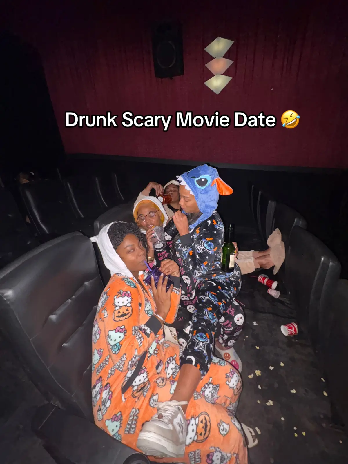 Taylor Port- 1  The Girls- 0 We Was Litttt In Our Halloween Onesies😂🎃 #movie #weapons #viral #explore #fyp 