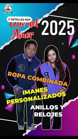 DETALLES G Y P Excelentes regalos para tu pareja. 💥 ¡Nuevas Chaquetas Bombers para Parejas! 💕 Combinen su estilo con nuestras bombers exclusivas y luzcan increíbles juntos. ✨ Diseños modernos, calidad top y precios especiales solo en La Paz. 7.80.03.0.43 Imanes de Refrigerador personalizados También tienen otras chaquetas con capucha, Relojes en Parejas, anillos, collares, y muchos otros detalles más. #DetallesGyP #21deSeptiembre #DiaDelAmor2025 #GustavoFrancoTudela #ReseñasGustavoFranco