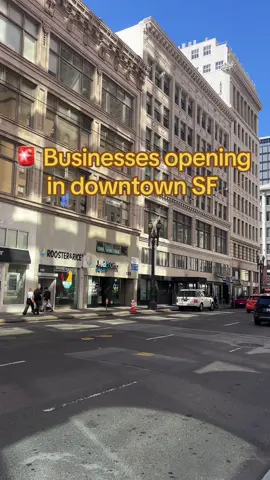 More and more businesses slowly trickling in back to downtown SF 👀  this is all from just walking a random few blocks... I'm sure there's other openings I missed  Anyone noticing a trend? @Bang & Olufsen @The Drybar @POP MART US @ #downtown #sanfrancisco #retail #fyp 