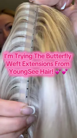 Have y’all ever heard of butterfly weft extensions 🦋? @YoungSee Hair just launched this new extension and it’s honestly so quick and easy. And as always their hair quality is IMPRESSIVE!! #butterflyweft #hairextensions #microbeadshairextensions #microlinkhairextensions #fallfashiontrends 