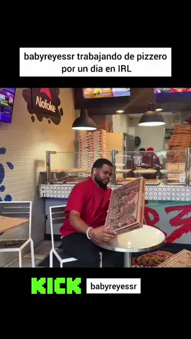 babyreyessr trabajando por un dia de pizzero en IRL #paratiii #stream  #viraltiktok #IRL #seguidores❤  @Baby Reyes @SoyBB7 