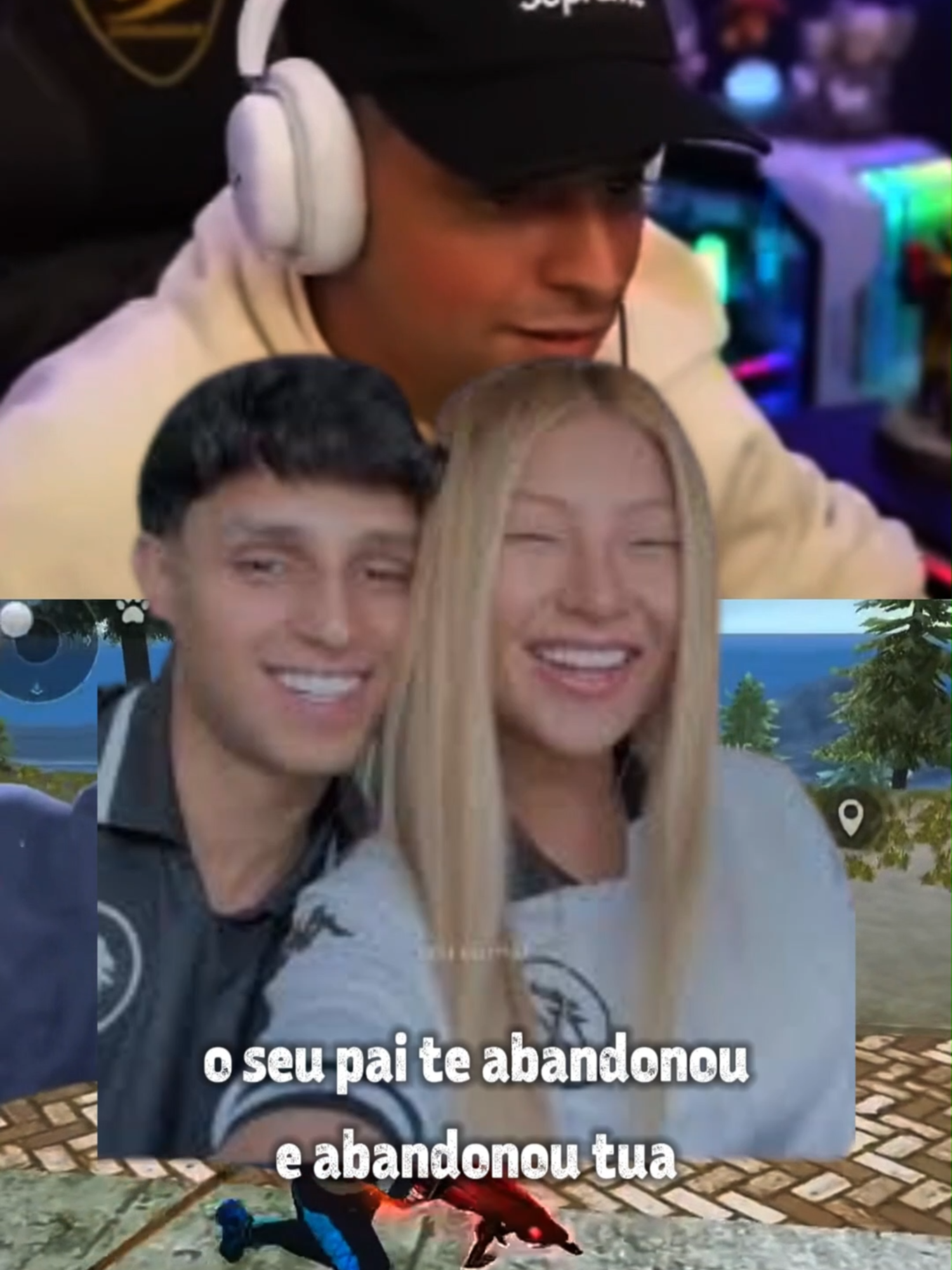 briga dos senpai kkkkkk #fyp #loudcoringa #cortesloudcoringa #react #viral #racha #bocade09 #freefire #resenha #nobru