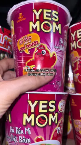 Hủ tiếu mì có xúc xích hương vị thịt bằm, thùng 24 ly thơm ngon tiện lợi dễ dùng  #thuhue #hutieumi #yesmom #xuhuongtiktokshop #xuhuongtiktok 