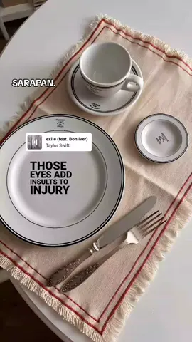 SARAPAN YU🤭 #exile #taylorswift #lyrics #fypagee #4u 