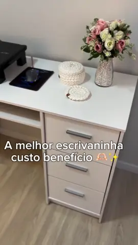 A melhor escrivaninha custo benefício 😱✨😍 #achadinhos #shopee #enxovaldecasanova 