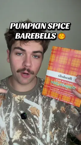 Barebells have just dropped the seasonal pumpkin spice flavor for this fall! 🔥#barebells #barebellsproteinbar #proteinbar #proteinbars 