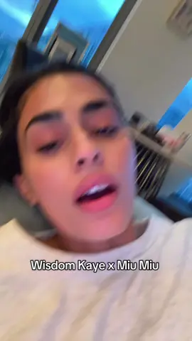 Yall know I love me some miu miu #wisdomkaye 