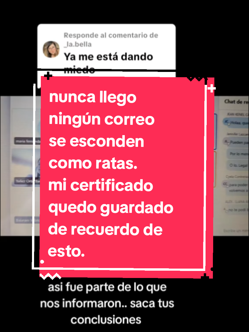 Respuesta a @_la.bella que harías en este caso, con esta información que dan el últimodia, nunca se comunicaron con nosotros despues, ningun correo, mentira lo que nos dijo. yo ya habia pasado las 2 semanas de capacitación tenia mi certificado listo..otros llevaban 1 semana recien.@BancoEstado @BancoEstado Oficial #paratiiiiiiiiiiiiiiiiiiiiiiiiiiiiiii 