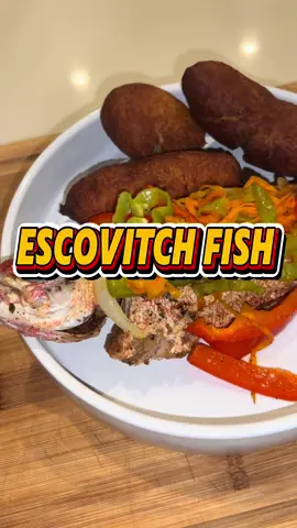 Escovitch Fish 🔥👨🏾‍🍳