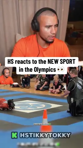 HS reacts to the NEW SPORT in the Olympics 👀 #hstikkytokky 