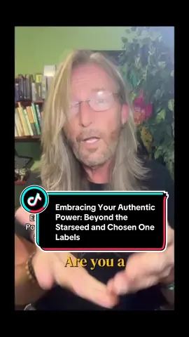 I talk about the concept of being a 'starseed' or 'chosen one', and how these are often just buzzwords used to make people feel like they need guidance or special labels. The truth is, we all chose to be here and have the power within ourselves. We are not waiting to be chosen or brought here from other planets - we are exactly who we are meant to be. The real power lies in embracing our authentic selves, not in seeking validation from labels or sales pitches. #starseed #chosenones #incarnation #empowerment #selfdiscovery