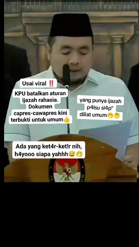 yang punya ijazah p4lsu si4p