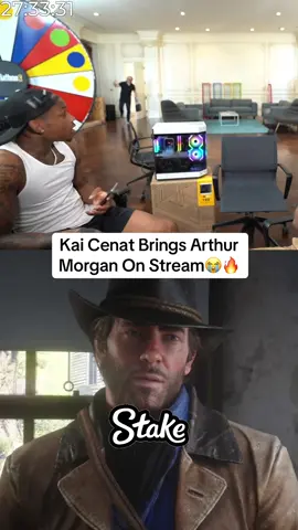 W Kai🔥 #fyp #kaicenat #rdr2 #arthurmorgan #mafiathon3 
