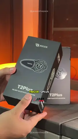 New and easy to use na helmet intercom - TNicer T2 Plus - Music Sharing while talking? Pwede yan dito #TNicer #fypシ #Motorcycle #TnicerT2Plus #helmetintercom 