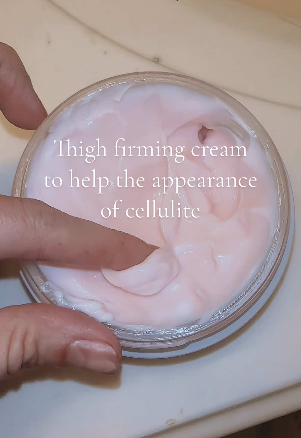 I’ve struggled with cellulite for a long time and I’m not one to work out. Making it easy for the fatty cells to hang out in my thigh area on vacation a lot. Go pure came out with my favorite cream. #gopure #cellulite #firmingcream #thickthighessaveslive #fyp 