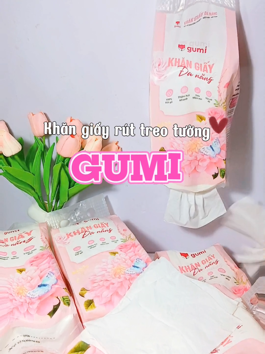 khăn giấy rút treo tường nhà Gumi #review #khangiayrut #khangiaytreotuong #gumi #khangiaygumi 