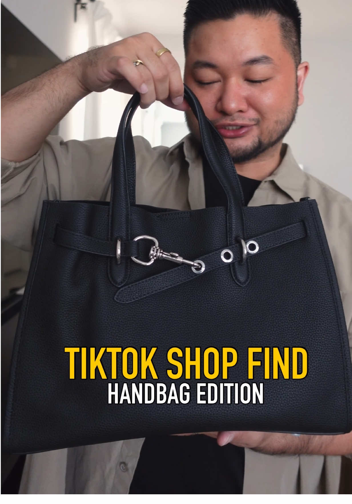 I found another handbag on TikTok Shop! 😬 I love a good TikTok shop find and this could be your next work bag or everyday bag. @Bogdana fashion bags CHICAGO  This slouchy top handle tote is going to be great for the Fall season! This can fit a laptop, but if you need more structure I would recommend a handbag insert. This bag is definitely the look for less; quiet luxury with some edge! This is a must-have fashion piece for the Fall and Winter season. If you need to elevate your work/travel bag, but you want an affordable fashion option, consider this one. #HandbagTikTok #EverydayBag #WorkBag #LookForLess #TikTokShopFind